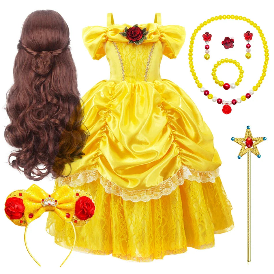 Luna Princess Dress for Children – Enchanting and Elegant Cosplay Outfit