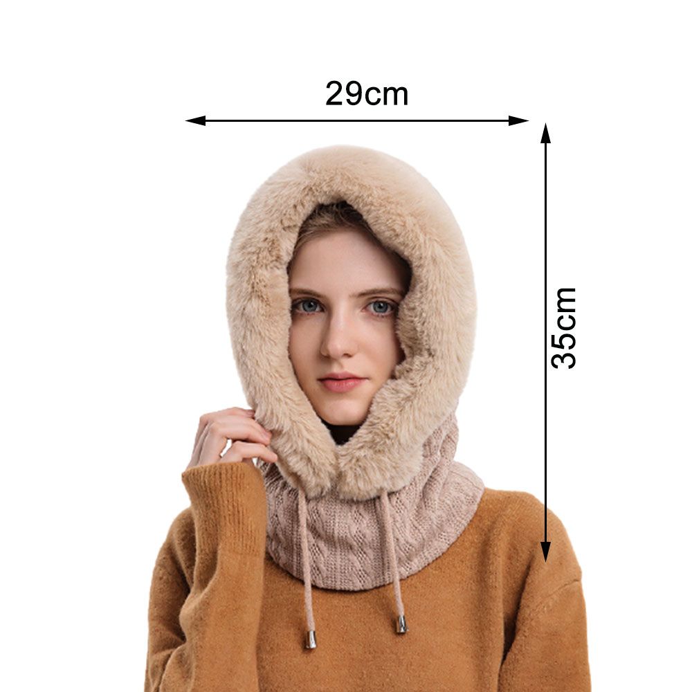 Winter Hood with Face Mask - Warm and Protective