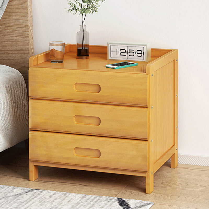 BambooEase Bedside Table – Minimalist Storage Design