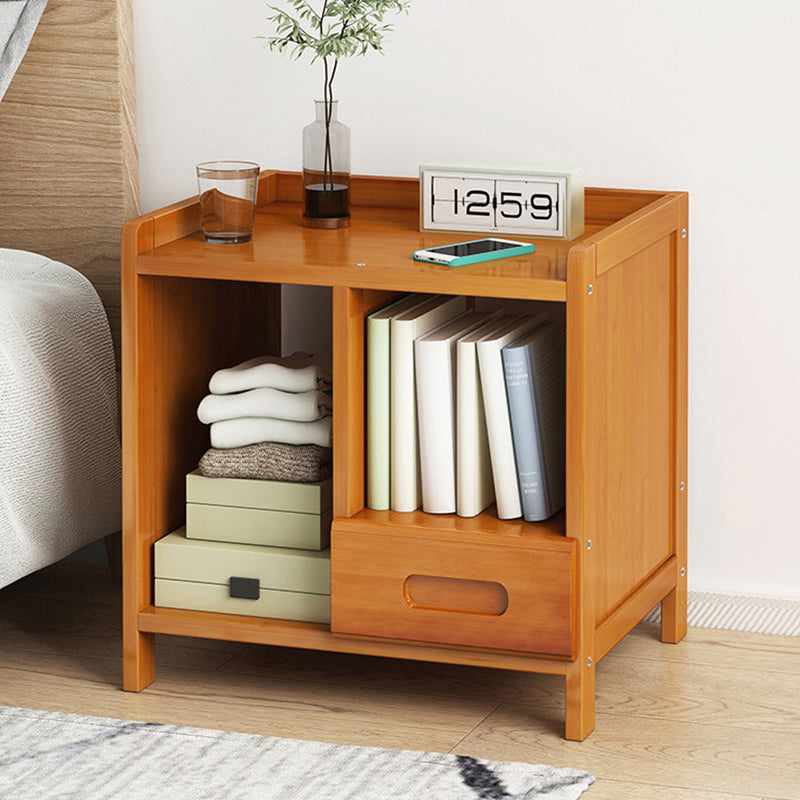 BambooEase Bedside Table – Minimalist Storage Design