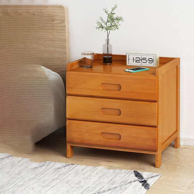 BambooEase Bedside Table – Minimalist Storage Design