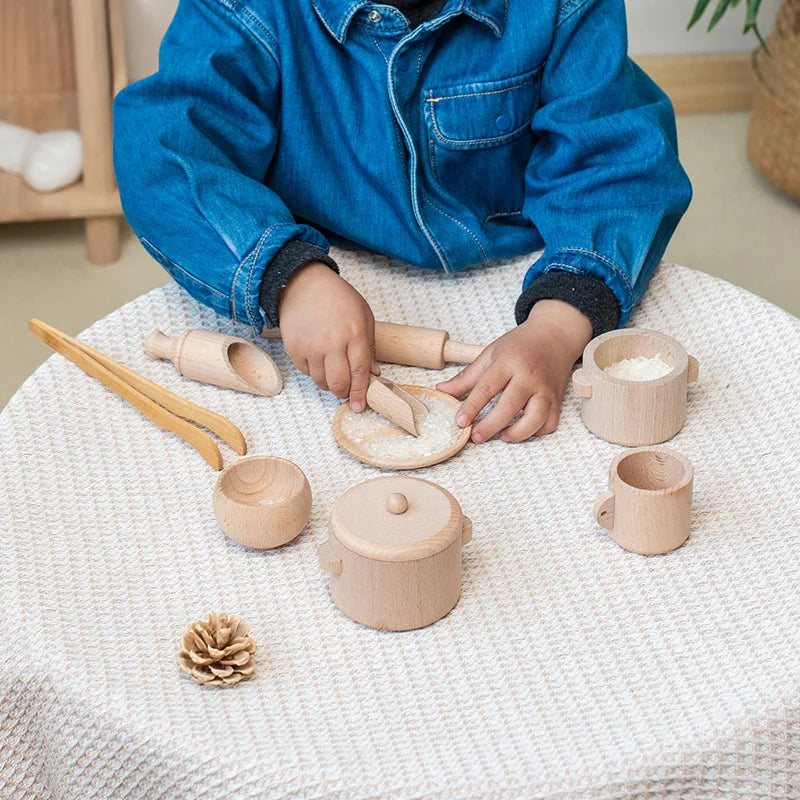 Cooking Fun Wooden Kitchen Set – For Creative Play