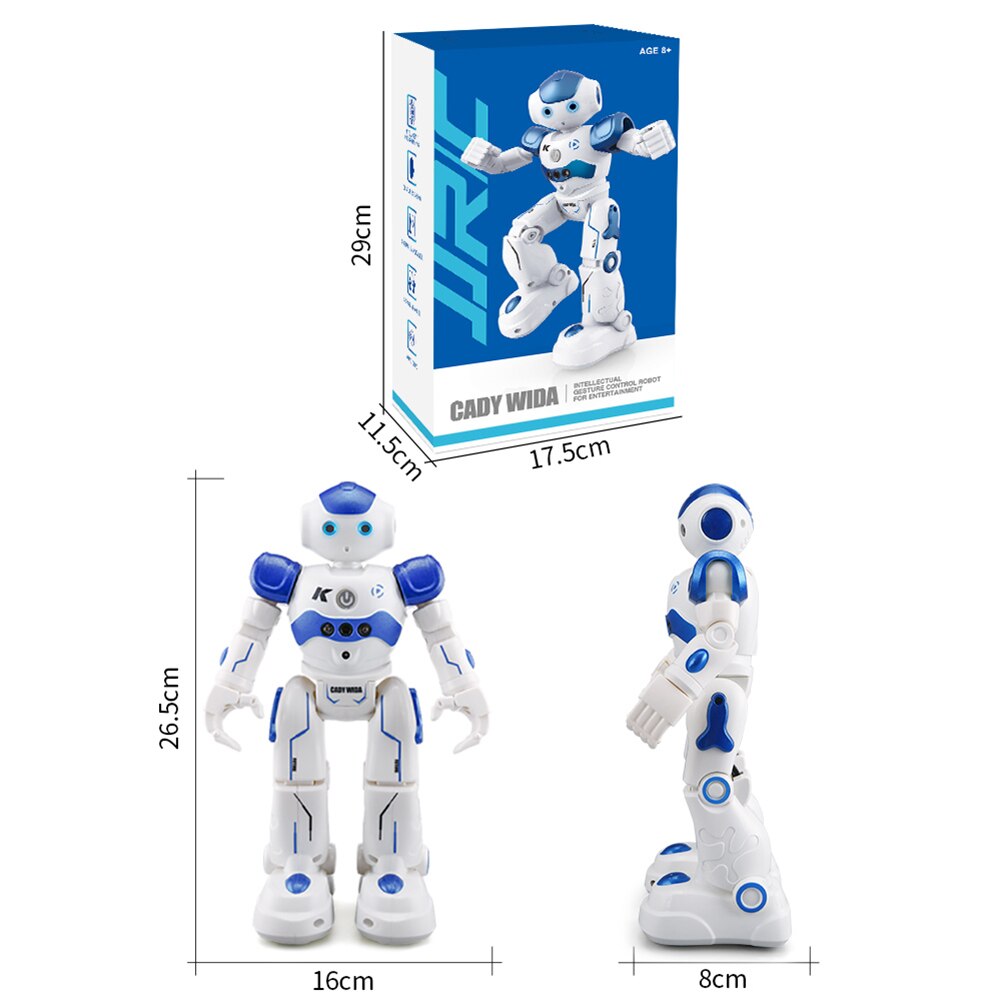 Interactive Robot with Gesture Control – Educational and Fun for Children