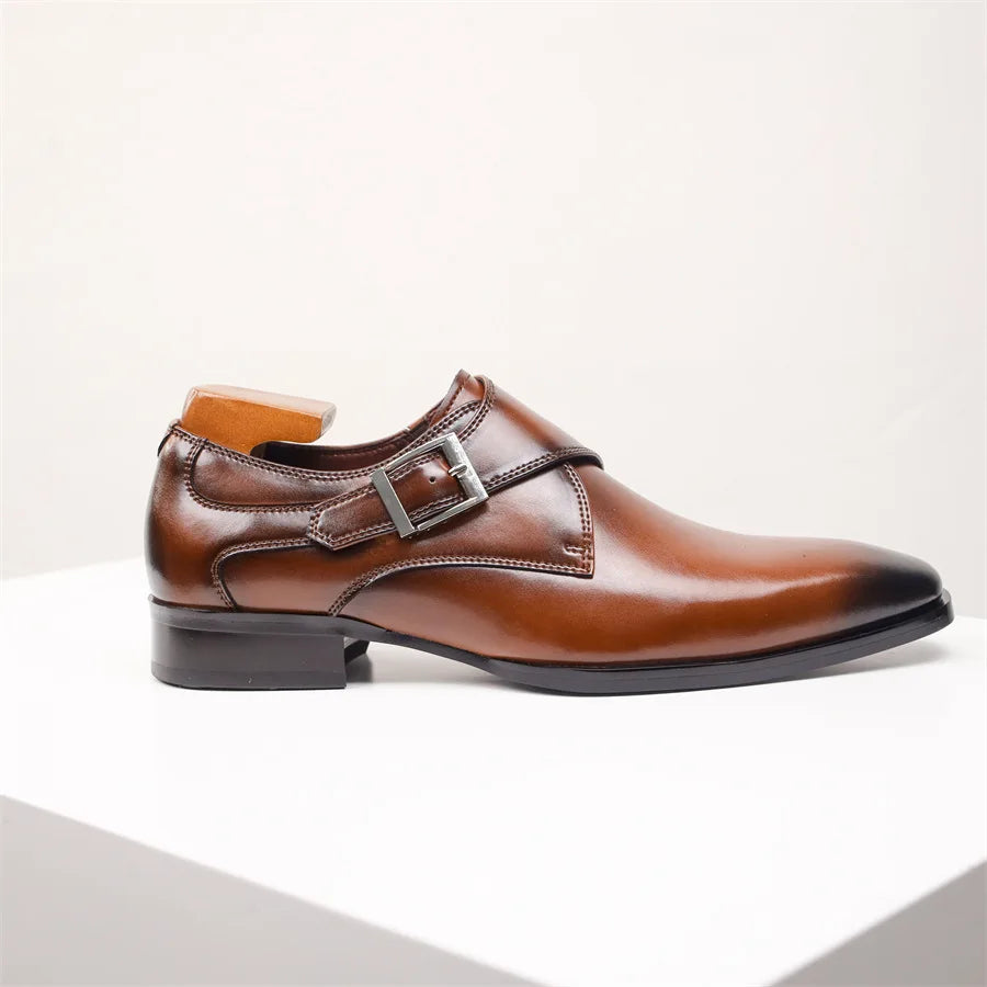 Torino Monk Strap Men's Shoes – Modern and Refined Design