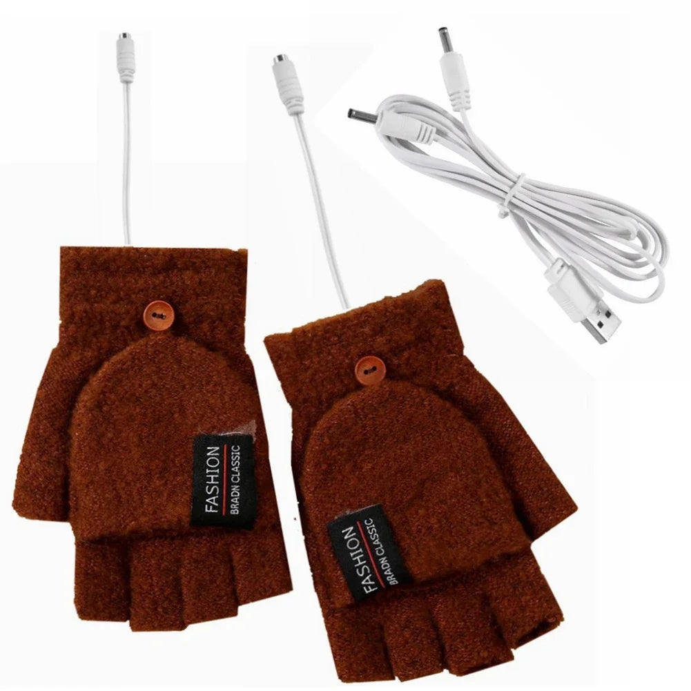 USB Heated Gloves – Always Warm Hands in Winter