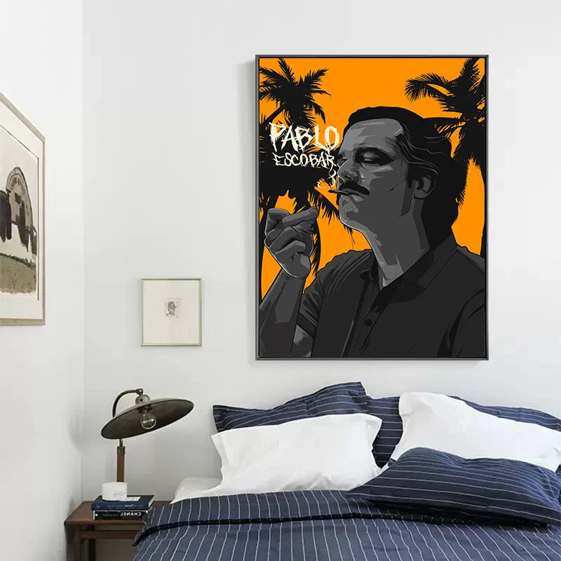 Pablo Escobar Painting - Iconic Art for Home