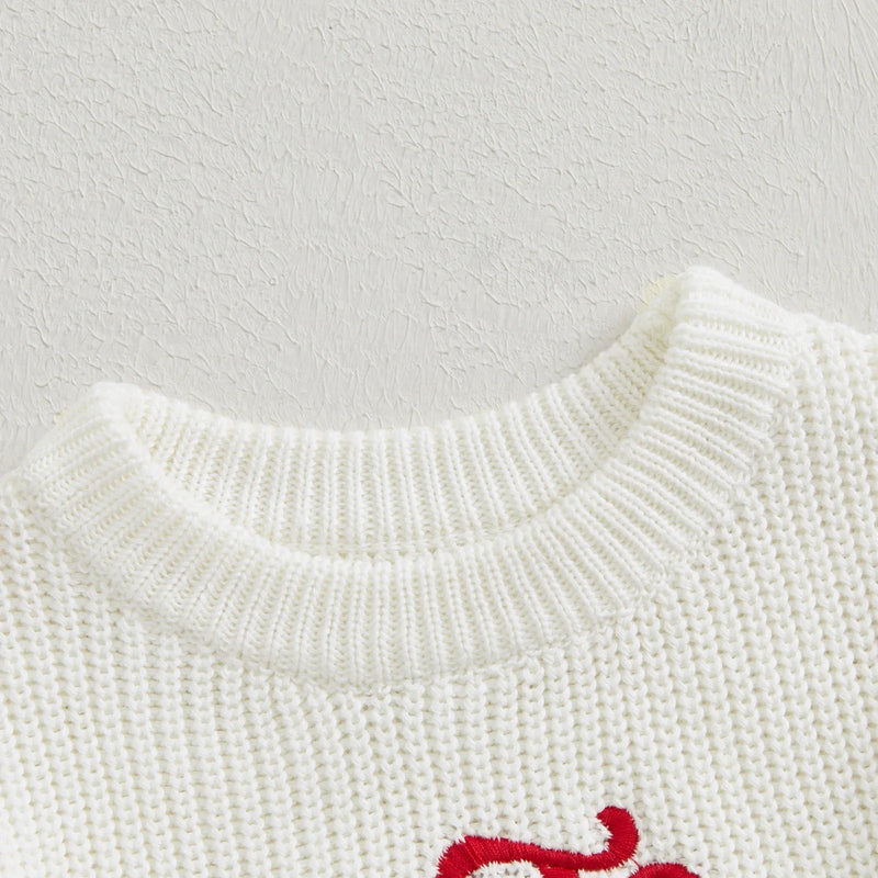 Santa Baby Sweater for Kids - Festive Warmth