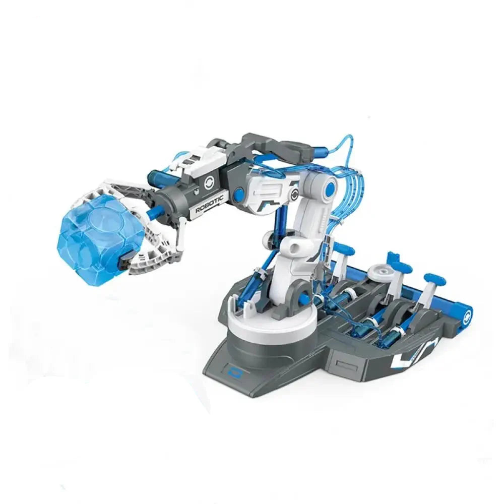 Hydraulic Robot Arm Construction Kit – 3-in-1 Educational Toy