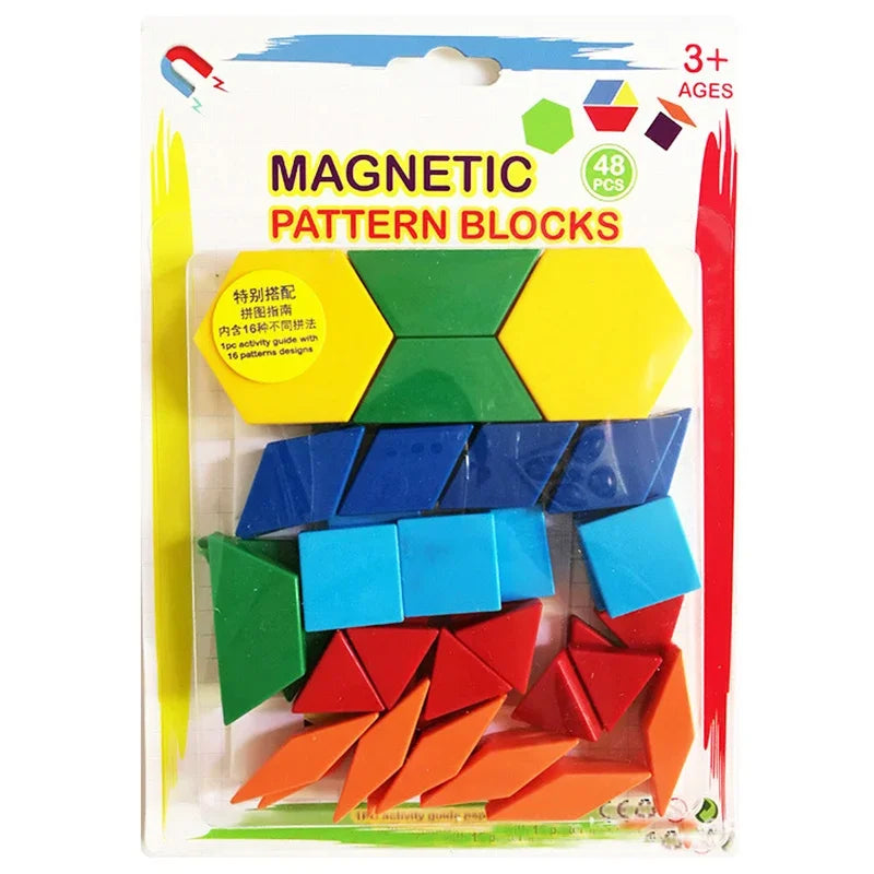 Educational Magnet Game – Learn and Play with Colorful Letters and Numbers