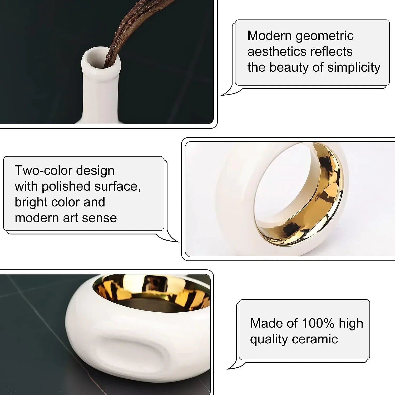 Modern Ceramic Vases - Stylish and Unique