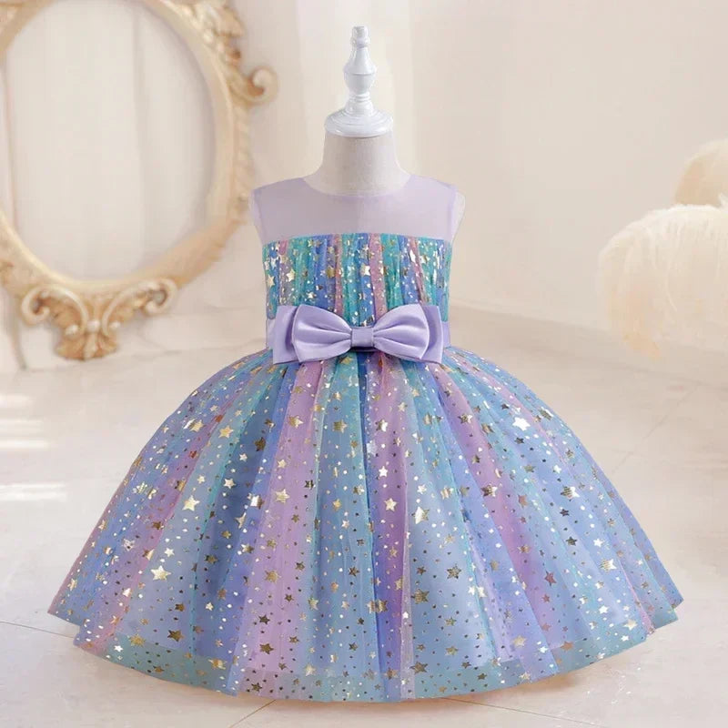 Lieveke Magical Tutu Dress - Colorful Enchanted Dress for Parties