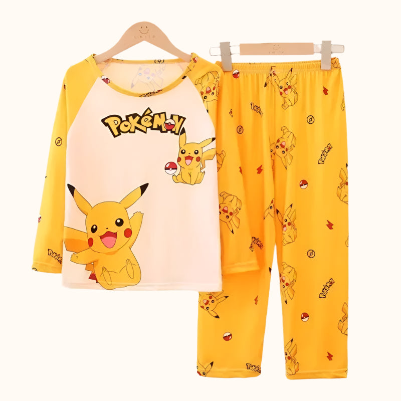 Pikachu Pajama Set – Comfortable and Playful for Kids