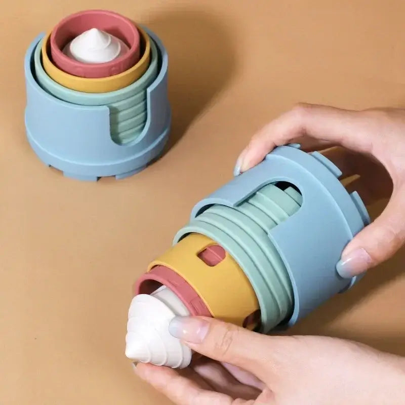 Colorful Creative Stacking Tower – For Endless Building Fun