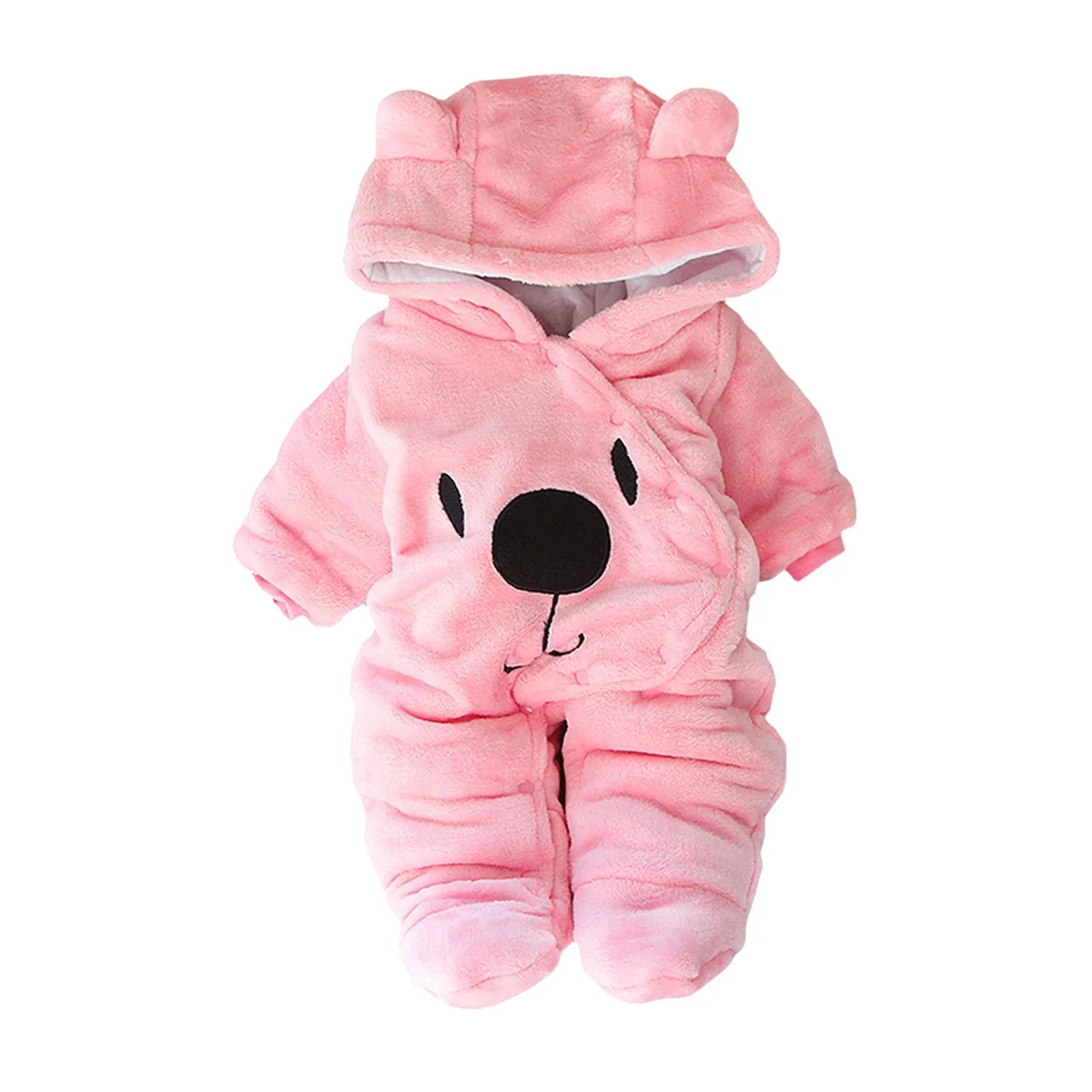 Bear Hug Jumpsuit - Warm and Cute Baby Outfit