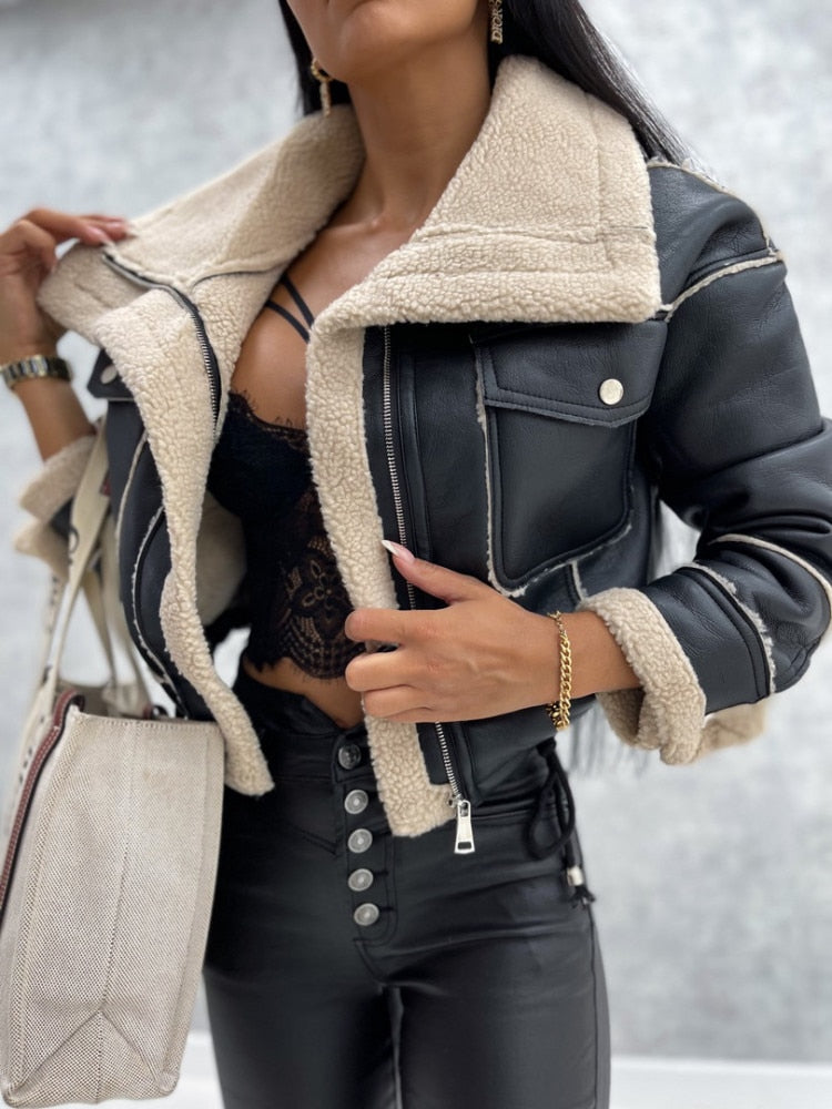 Sophie Stylish Biker Jacket - Comfortable and Trendy