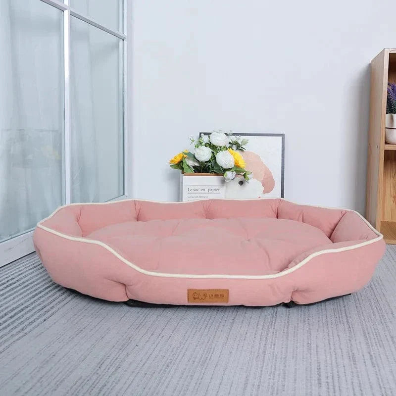Cozy Luxe Dog Bed – Soft Support and Modern Design