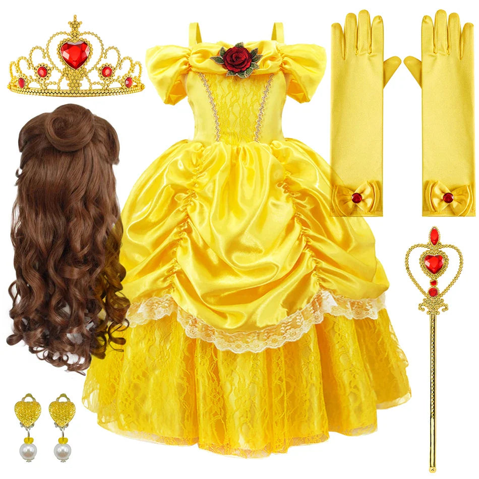 Luna Princess Dress for Children – Enchanting and Elegant Cosplay Outfit