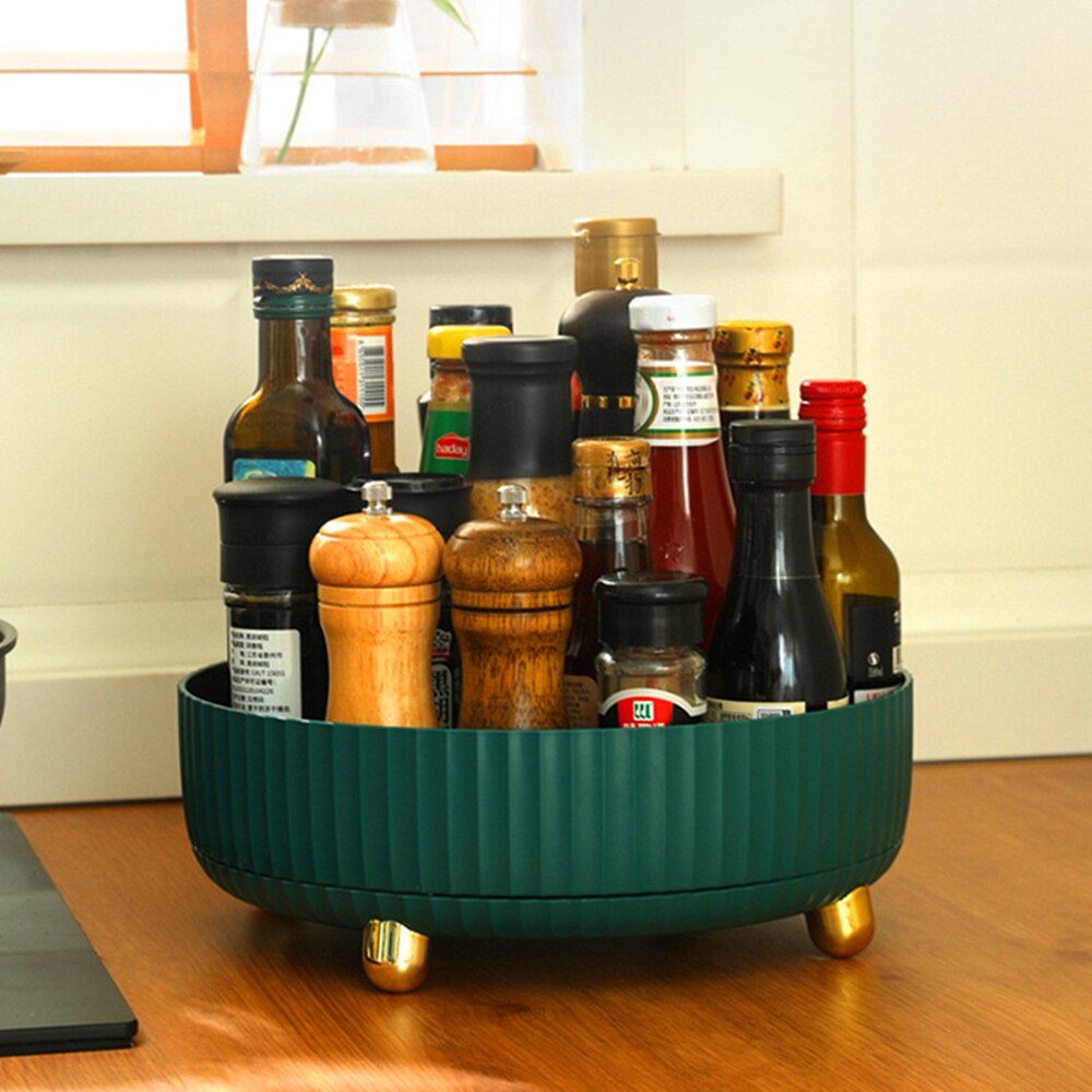 RotateOrganizer - 360° Rotating Space-Saving Storage Rack