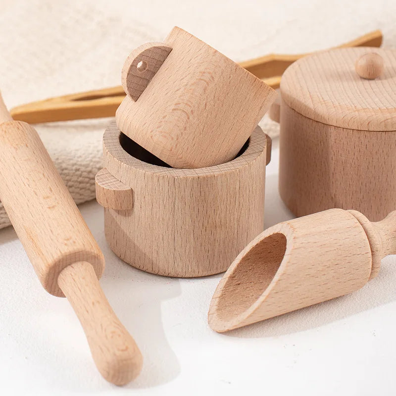 Cooking Fun Wooden Kitchen Set – For Creative Play