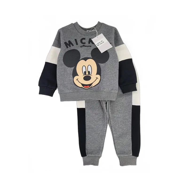 Mickey Mouse Fleece Set for Kids – Long Sleeve Sweatshirt and Pants