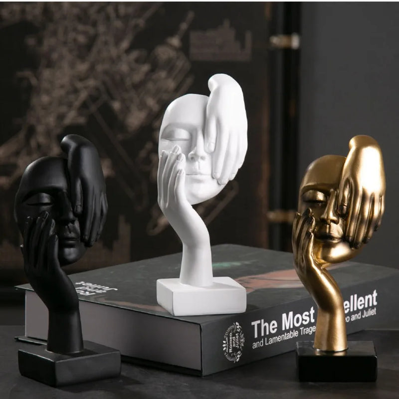 Abstract Face Sculptures - Unique and Modern