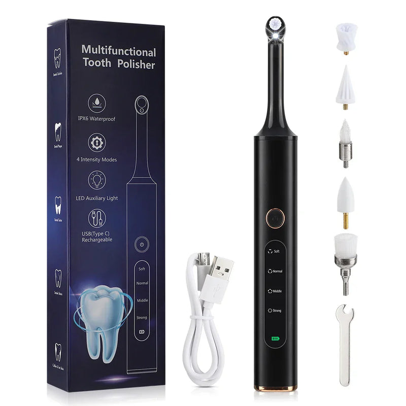 DentBright 5-in-1 Wireless Tooth Polisher – Radiant and Healthy Smile