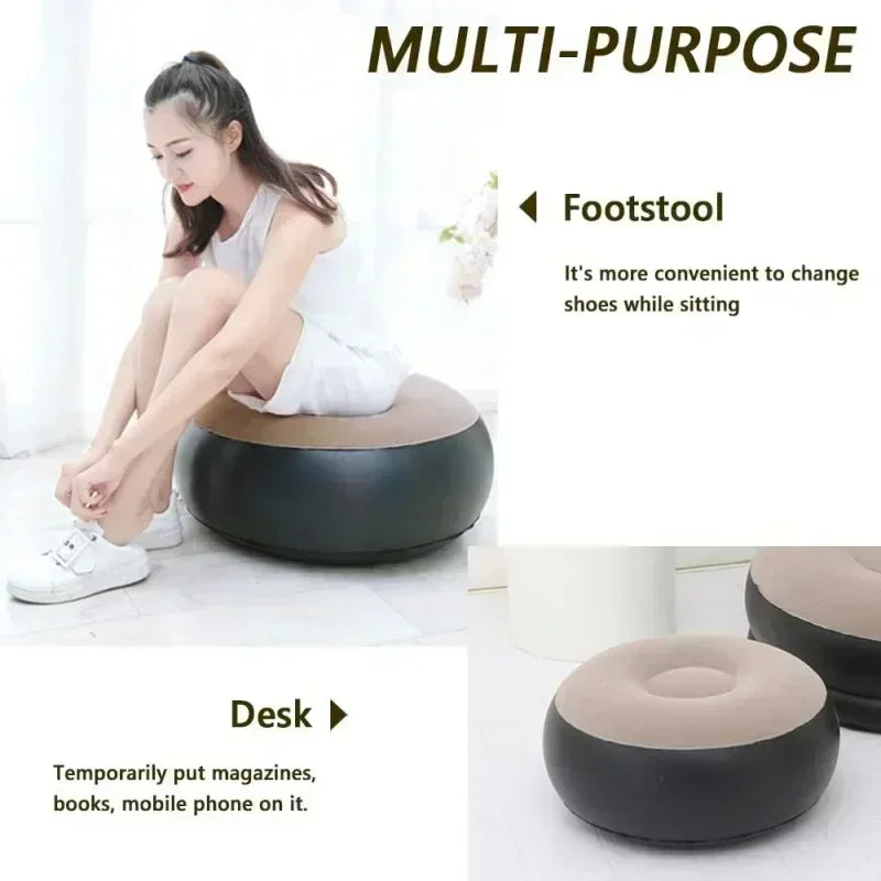 Inflatable Lazy Couch – Comfortable Foldable Sofa for Indoor and Outdoor Use
