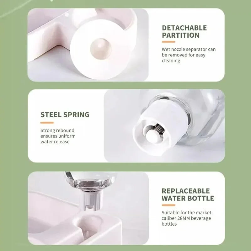 PetFeed Duo Bowl - For Easy Feeding and Drinking