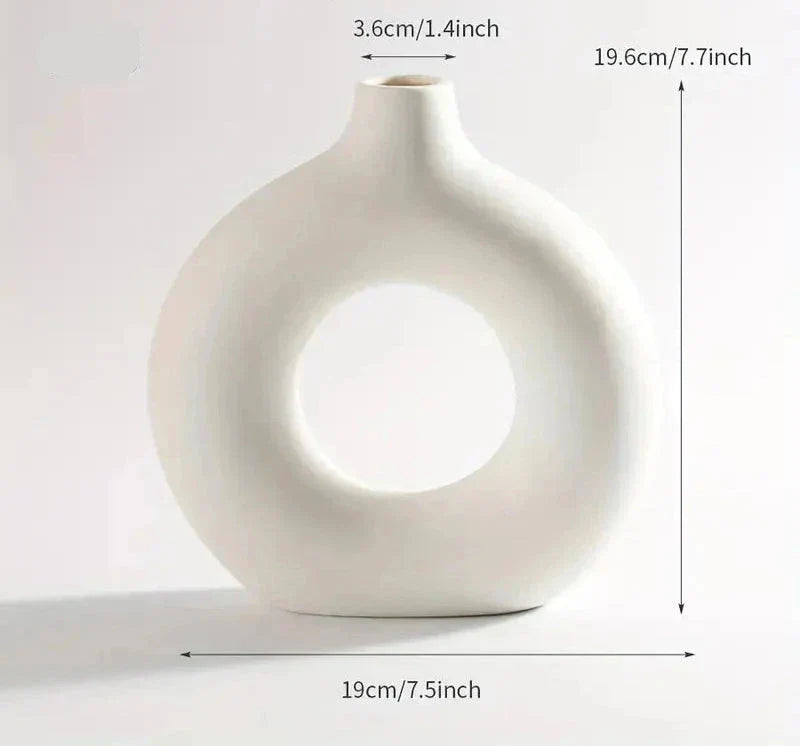 Organic Vase Set - Rustic and Modern
