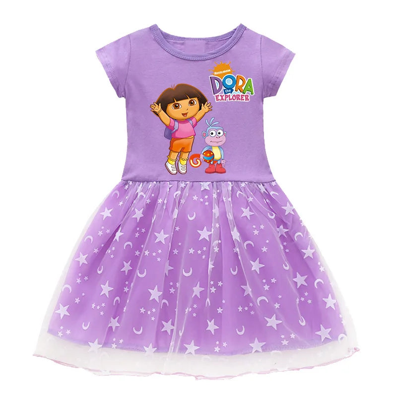Dora the Explorer Dress – Perfect for Parties, Birthdays, and Costumes