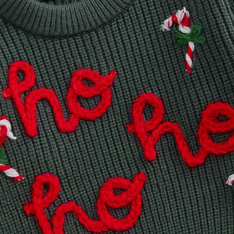 Ho Ho Ho Sweater for Kids - Festive Warmth