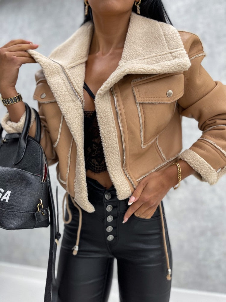 Sophie Stylish Biker Jacket - Comfortable and Trendy