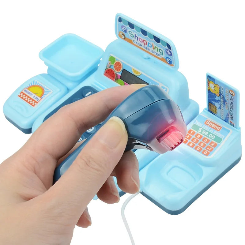 Colorful Toy Cash Register - Creative Shopping Fun