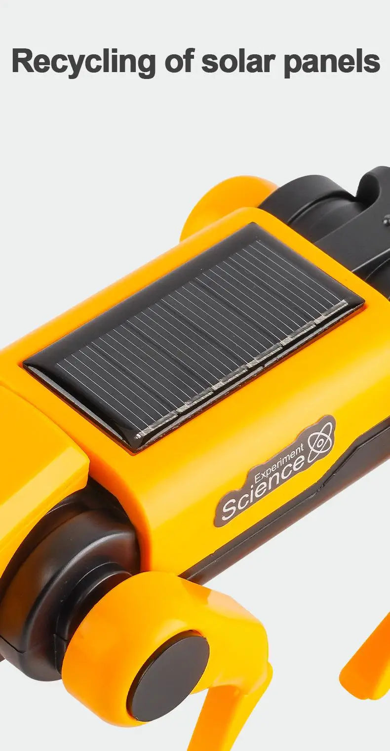 Educational Solar Energy Robot – 2-in-1 Dog and Cat Building Set