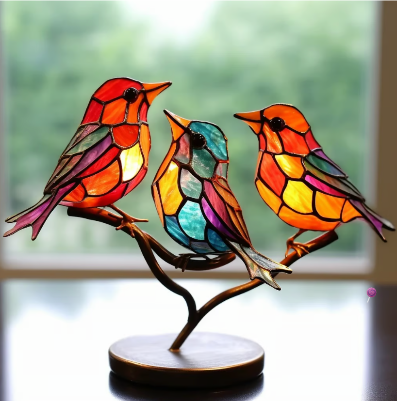 Joyful Bird Group - Colorful Decoration