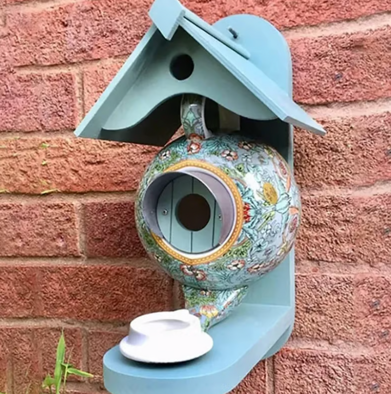 Colorful Birdhouse - Perfect for the Garden