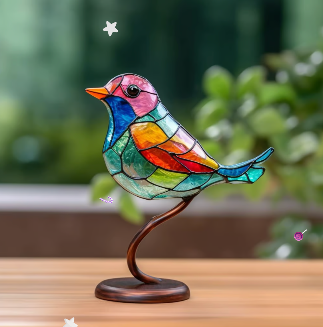 Joyful Bird Group - Colorful Decoration