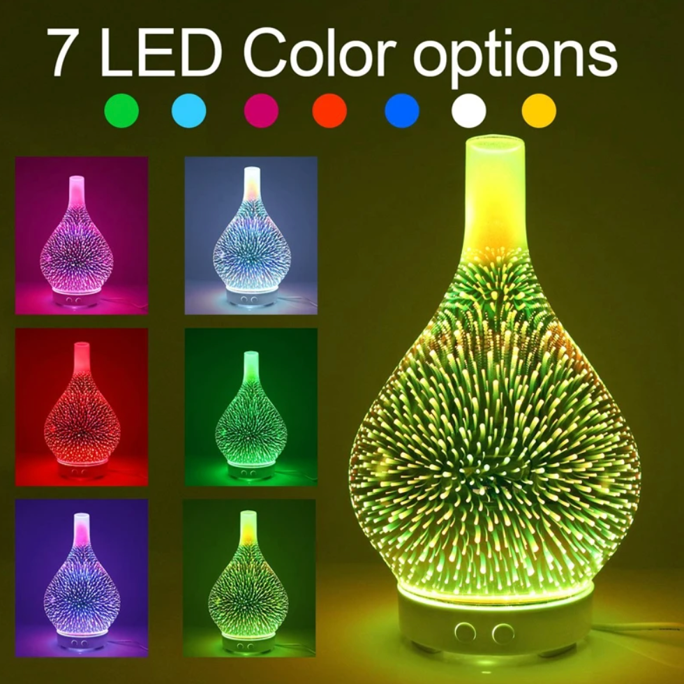 GalaxyGlow Aromatherapy Diffuser - Magical Colors and Soothing Scents