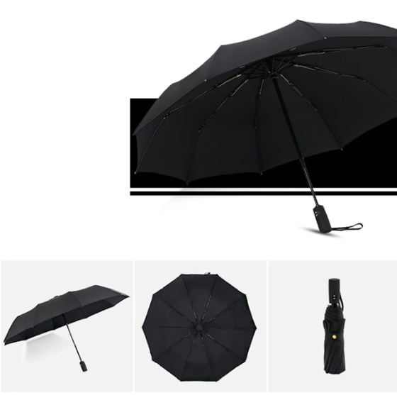 StormShield Umbrella – Windproof and Compact, Protected Against Rain