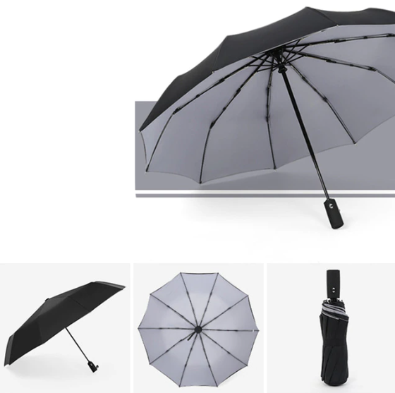 StormShield Umbrella – Windproof and Compact, Protected Against Rain