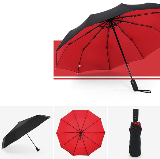StormShield Umbrella – Windproof and Compact, Protected Against Rain