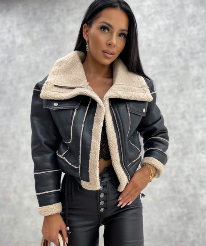 Sophie Stylish Biker Jacket - Comfortable and Trendy