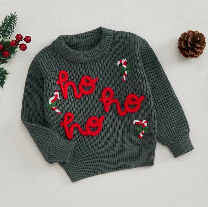 Ho Ho Ho Sweater for Kids - Festive Warmth