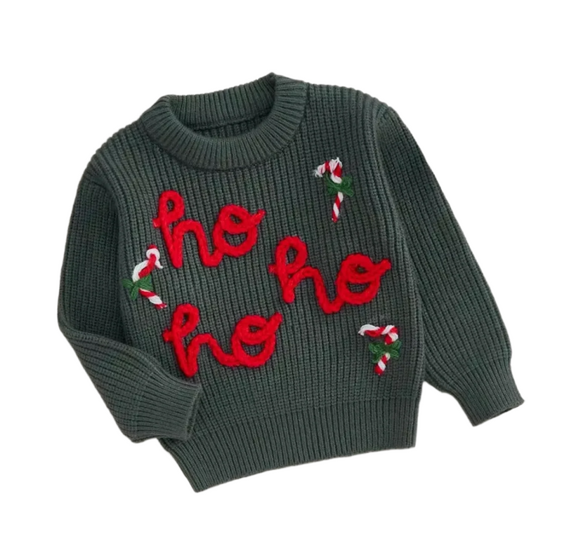 Ho Ho Ho Sweater for Kids - Festive Warmth