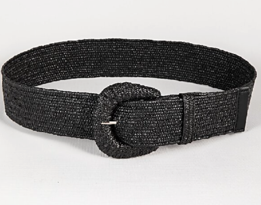 Vintage Woven Women's Belt – Wide Design for Added Flair