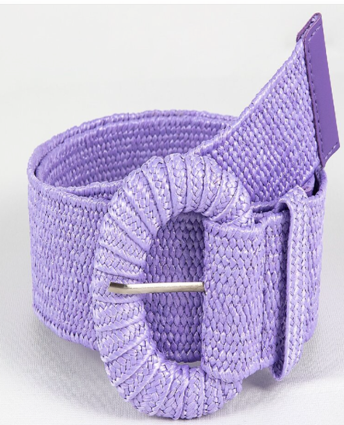 Vintage Woven Women's Belt – Wide Design for Added Flair