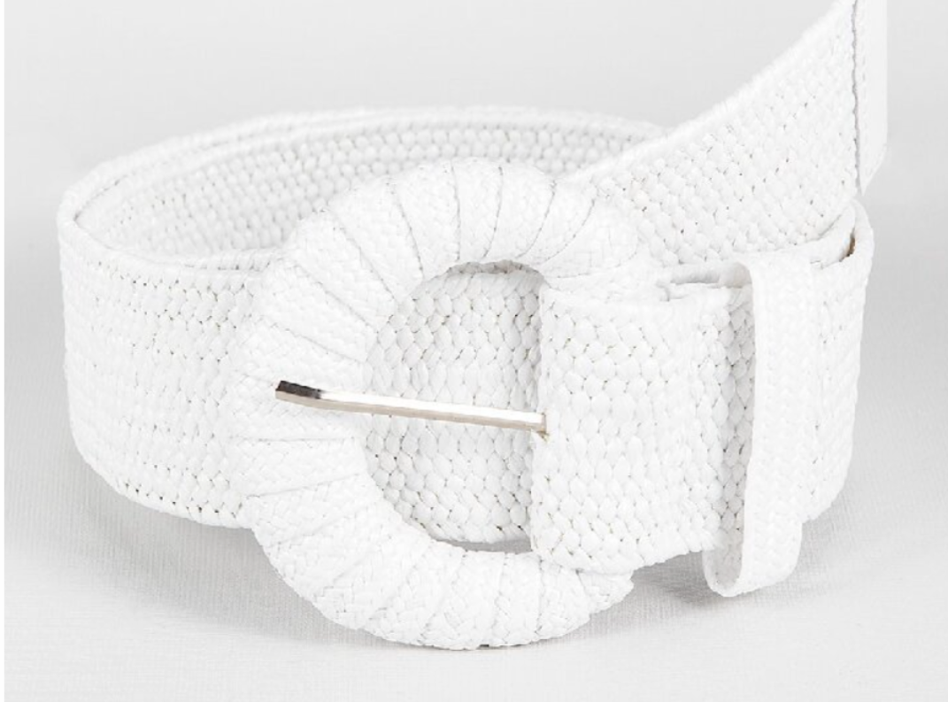 Vintage Woven Women's Belt – Wide Design for Added Flair