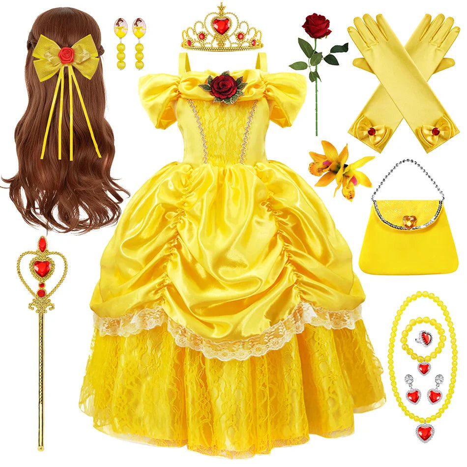 Luna Princess Dress for Children – Enchanting and Elegant Cosplay Outfit