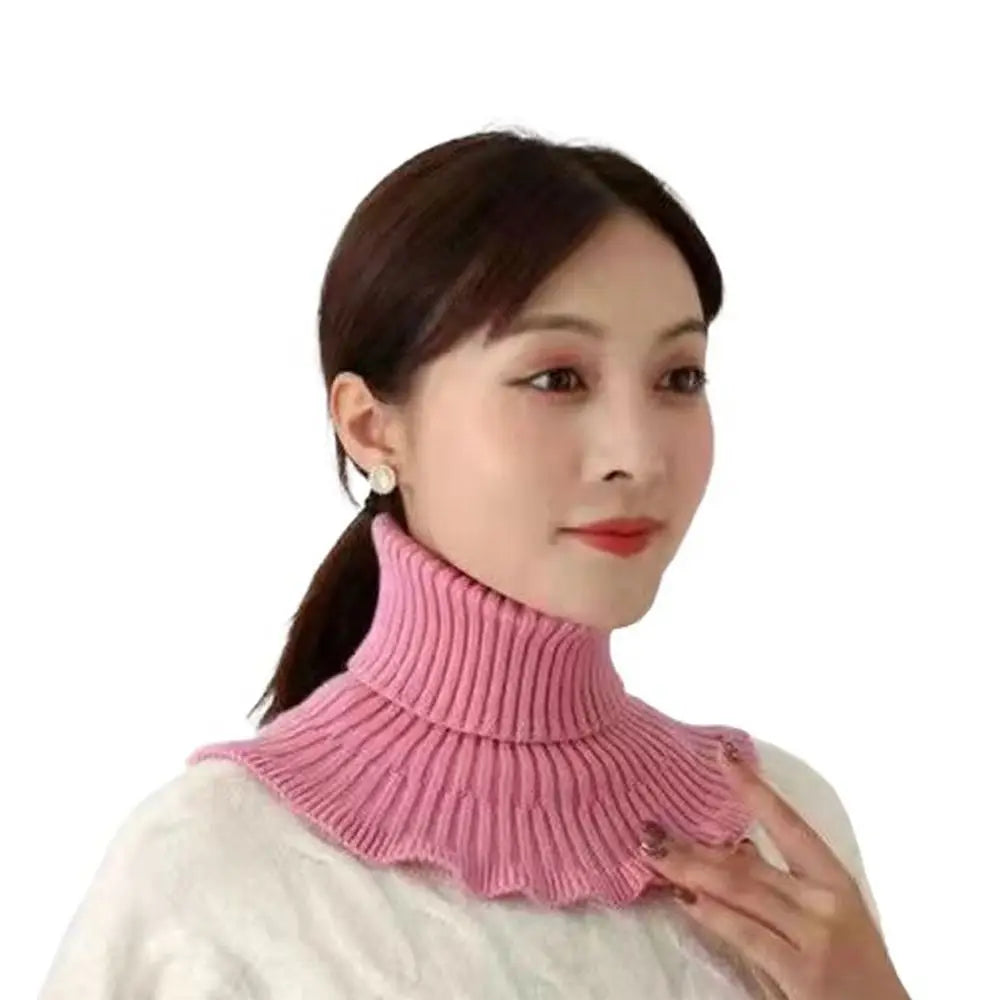 Windproof Knitted Neck Warmer – For Warmth and Protection in Winter