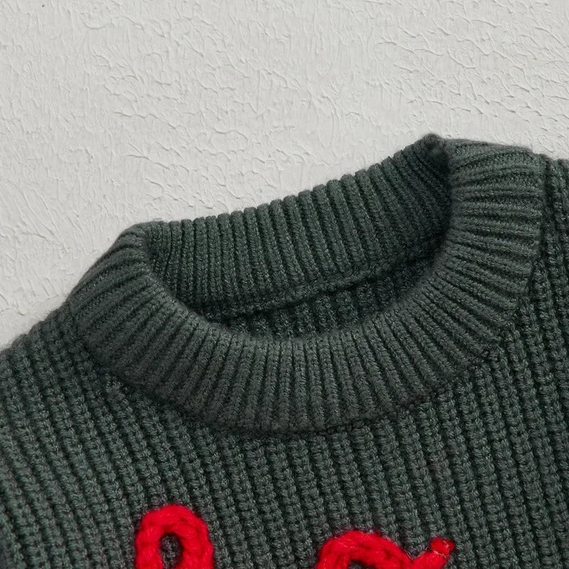 Ho Ho Ho Sweater for Kids - Festive Warmth